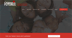Desktop Screenshot of childrensfutures.org